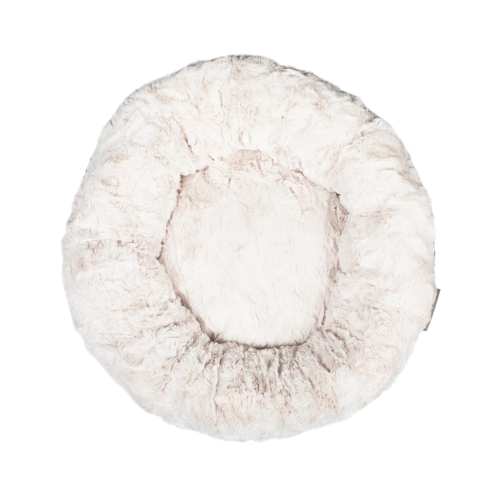 Fringe Studio Dot Paw Charcoal Small Circle Pet Bed 18