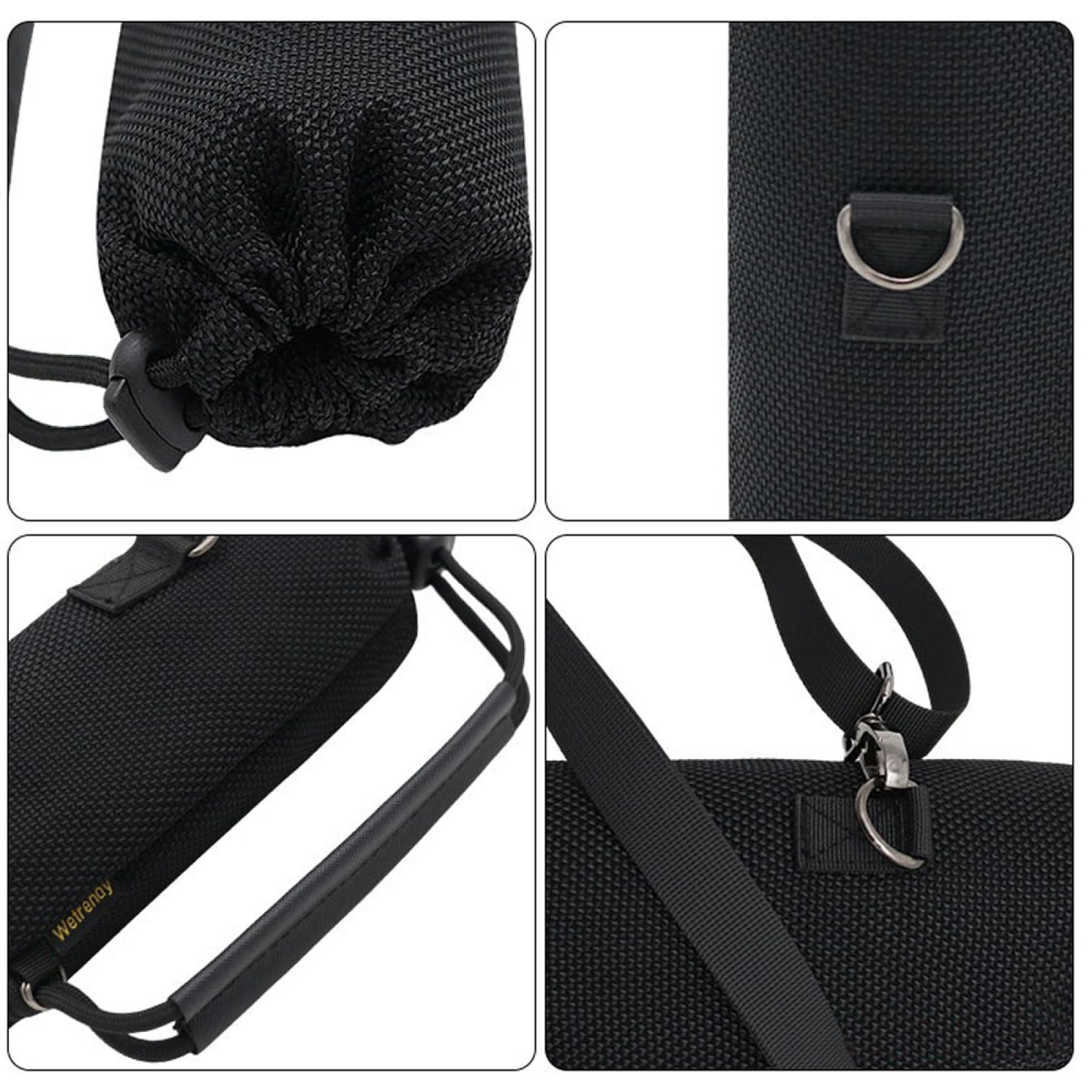 Sac portable pour JBL Flip 7 enceinte – Housse de protection perméable au son – Poche de voyage légère avec cordon de serrage et poignée confortable pour extérieur, camping, plage, rangement en voitur