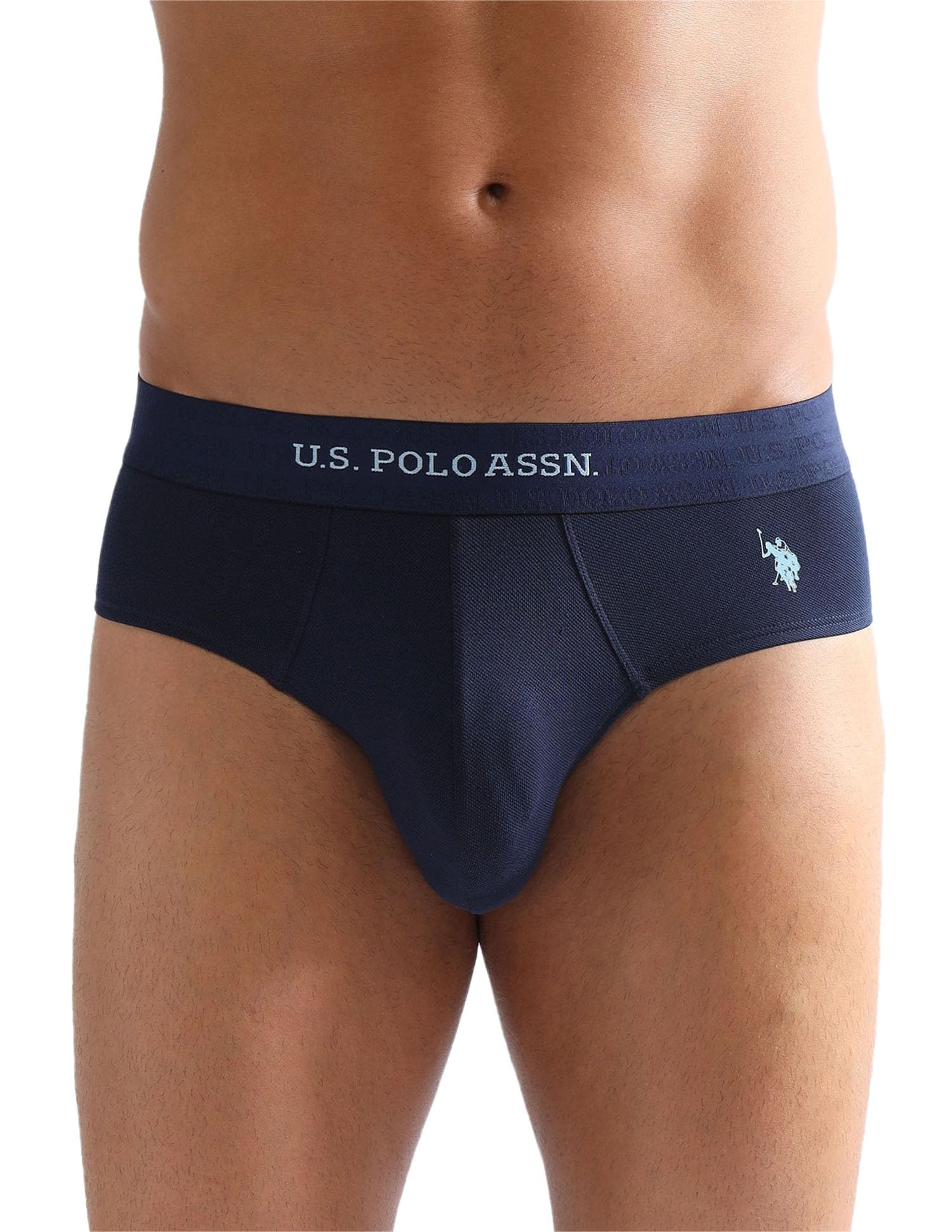 u.s. polo assn. Mens EB006 Anti Microbial Essential 12 Hours Ultra Comfort Underwear Brief -Pack of 1-picture-23