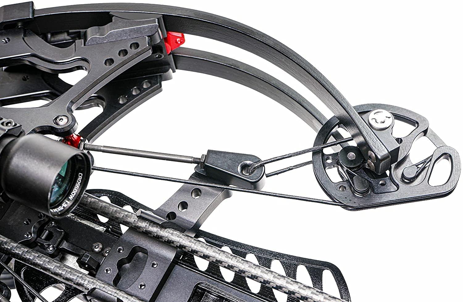 Axe Crossbows AX405 Shoot Through Riser, Integrally Mounted 3 Arrow