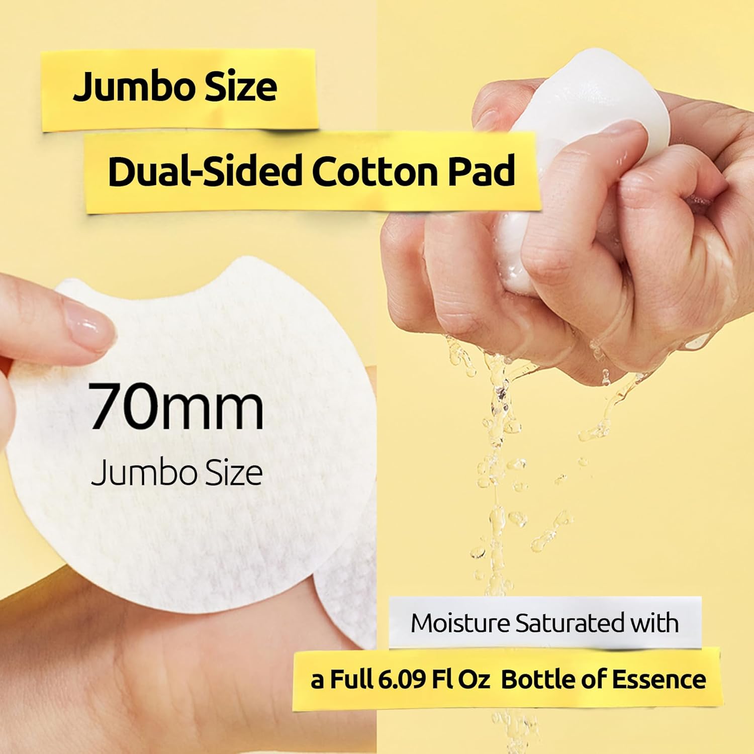 Chaga Mushroom Biome Pore Clearing Pad, Vegan Facial Exfoliating Toner Pads with AHA BHA PHA LHA, 70 Pads 190g - Image 2