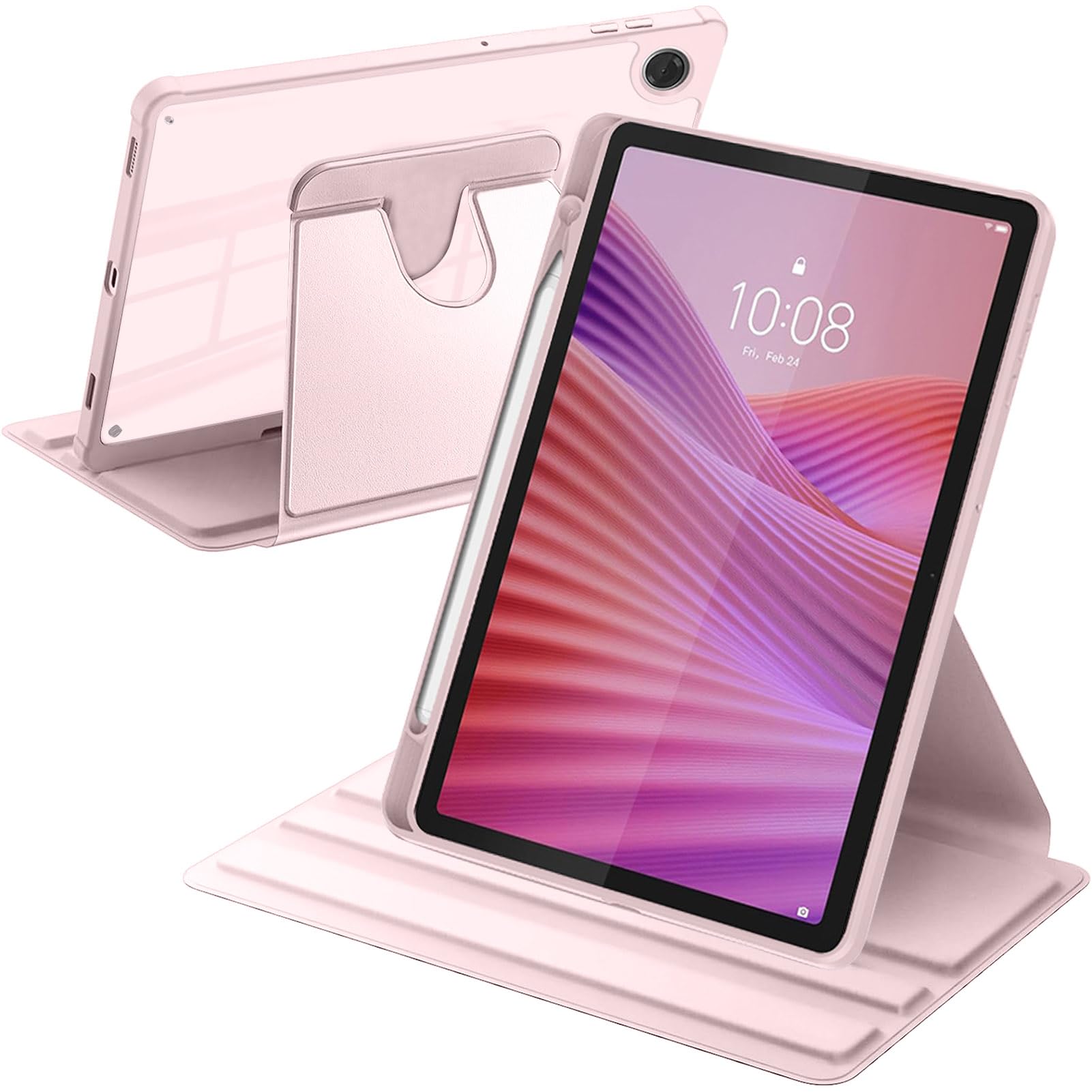 A-BEAUTY Rotating Case Compatible with Lenovo Tab 10.1 Inch 2025