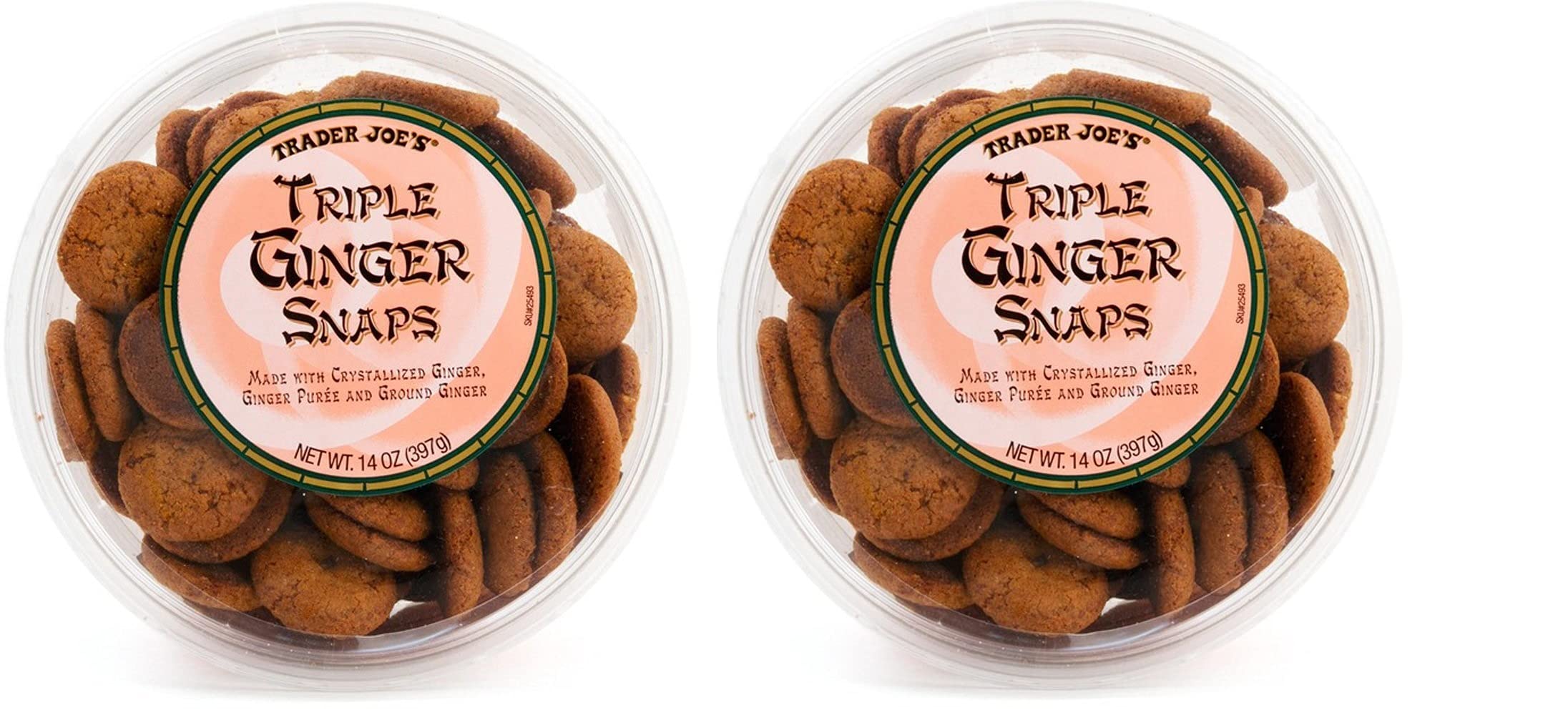 Amazon.com: Trader Joe's Triple Ginger Snaps, Xlarge (.2-Pack