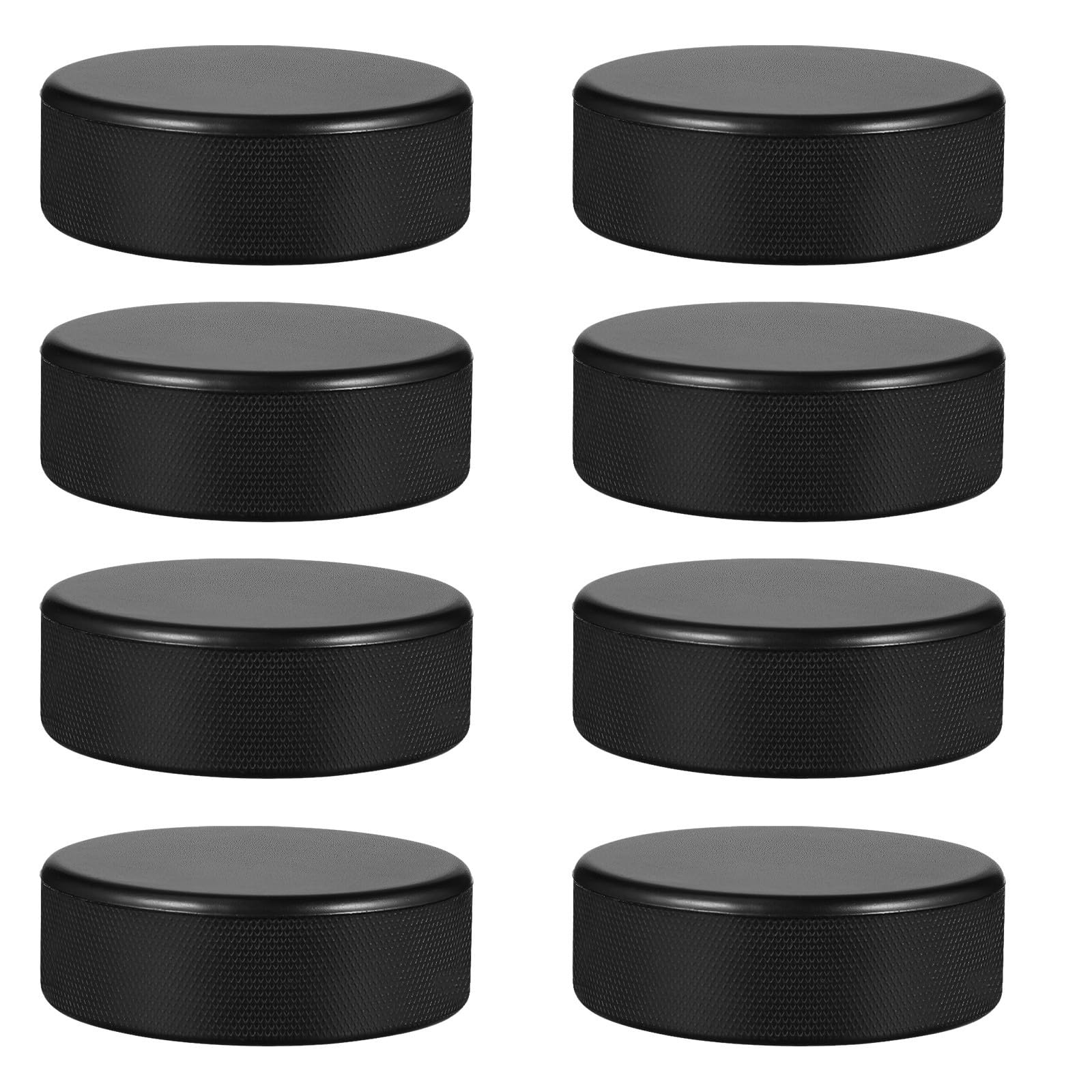 Palets de Hockey en Mousse PU 25 Pièces Noirs pour Entraînement