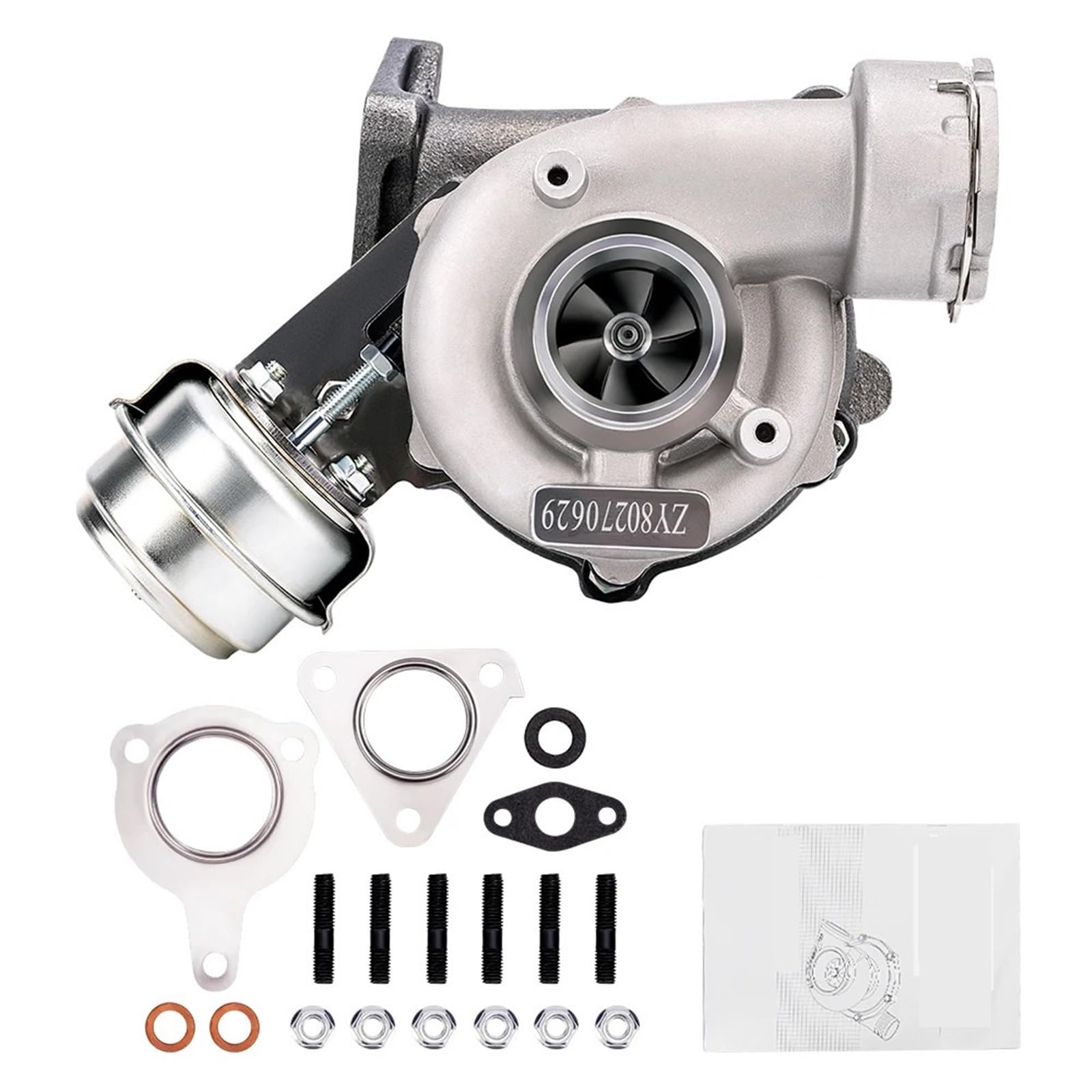 Car Turbochargers Fit for Audi A4 A6 Fit for VW Passat B6 2.0 1.9TDI 130BHP + Gaskets 712077-0001 712077-5001S 717858-1a GT1749V 717858