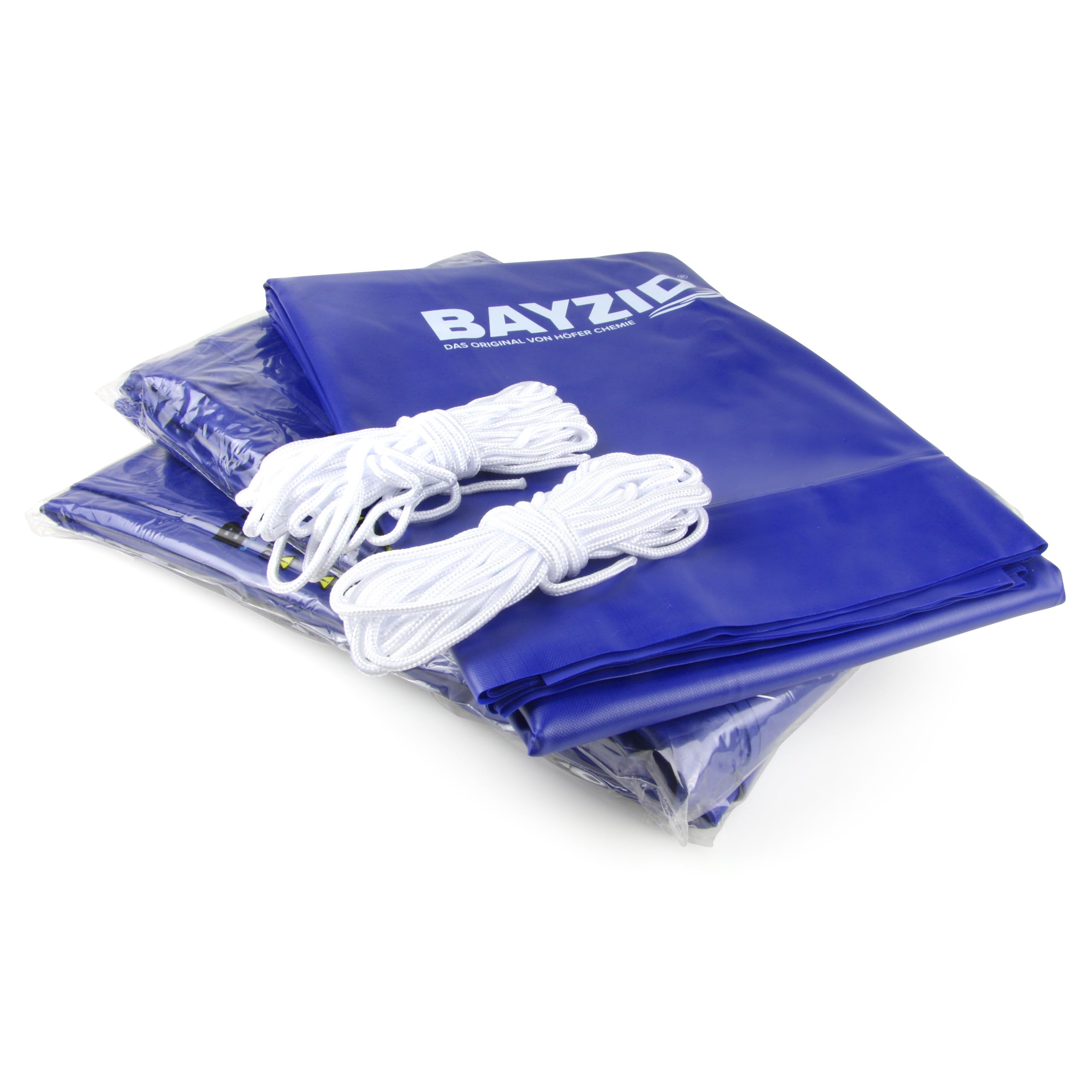 Höfer Chemie Coussin d'hiver Gonflable pour Piscine - Lot de 6 | 122x122 cm Coussin d'Air Robuste en PVC 2 mm avec Œillets - Protection Bâche Hivernage Piscine Ronde, Ovale et Rectangulaire