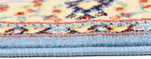 Vista 507 de Unique Loom Reza Collection- Alfombra, Polipropileno, Marrón Marrón/ marfil