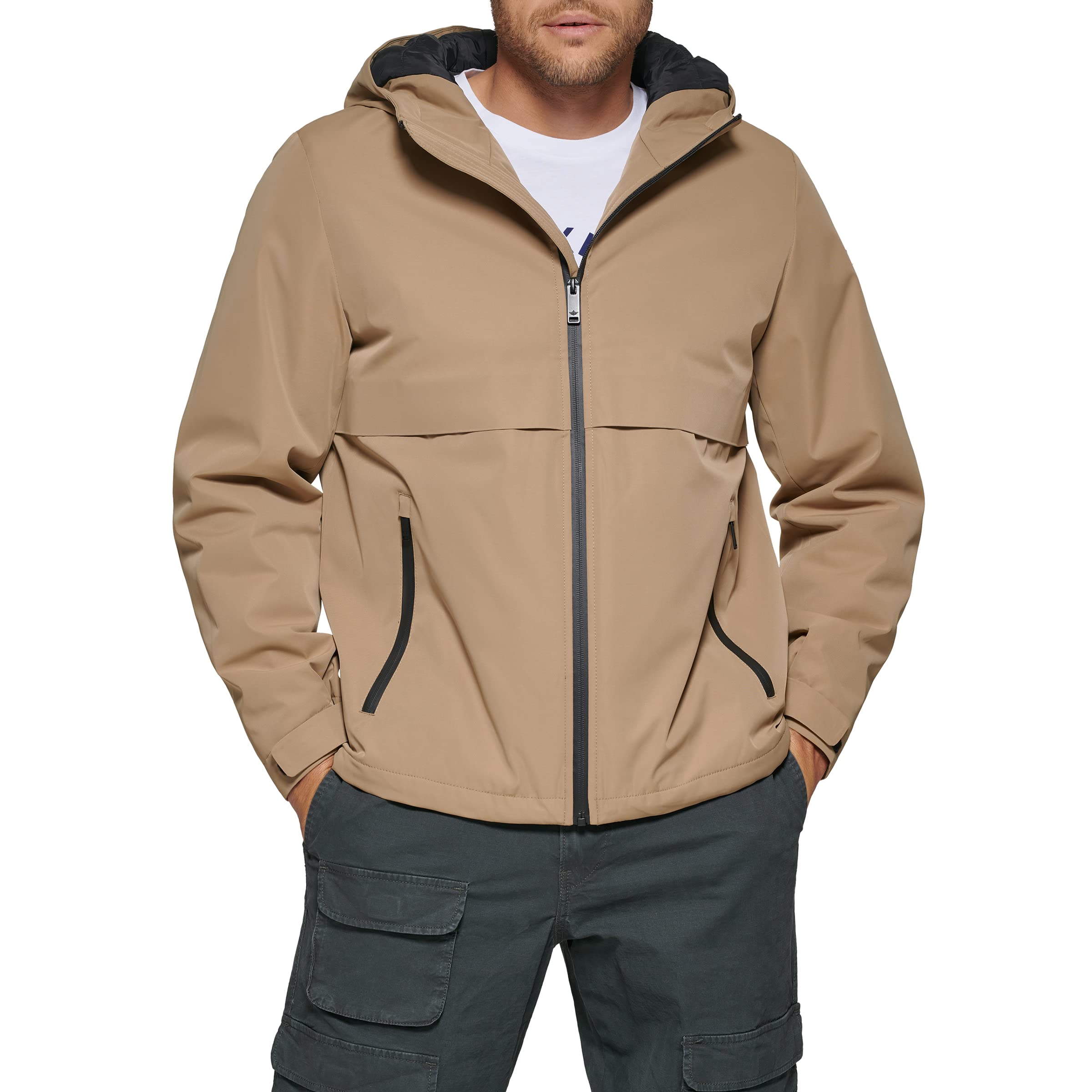 DOCKERS Men's Flex Tech Filled Storm Jacket