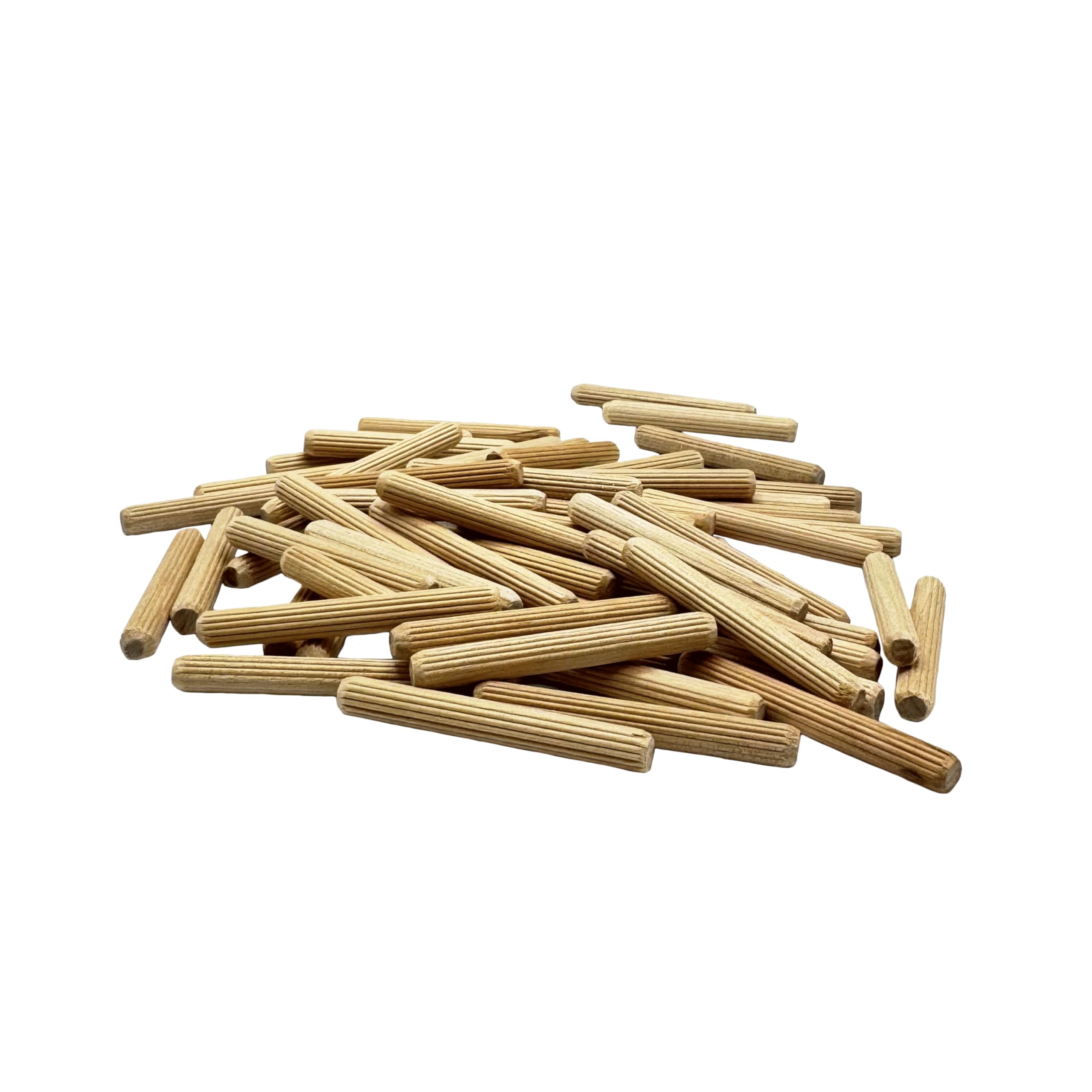 Birch Dowel Pins - 100 Pack, Strong & Durable -16