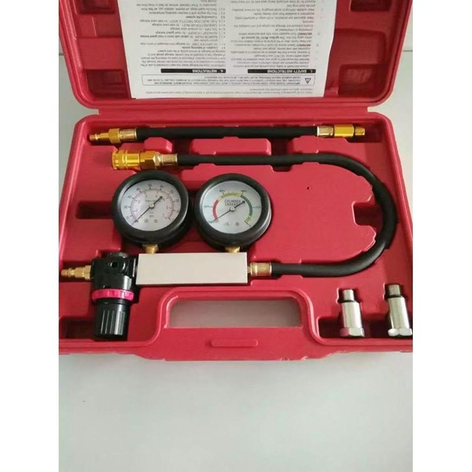 Kit de Comprobador de Compresión de Motores para Camiones Y Automóviles