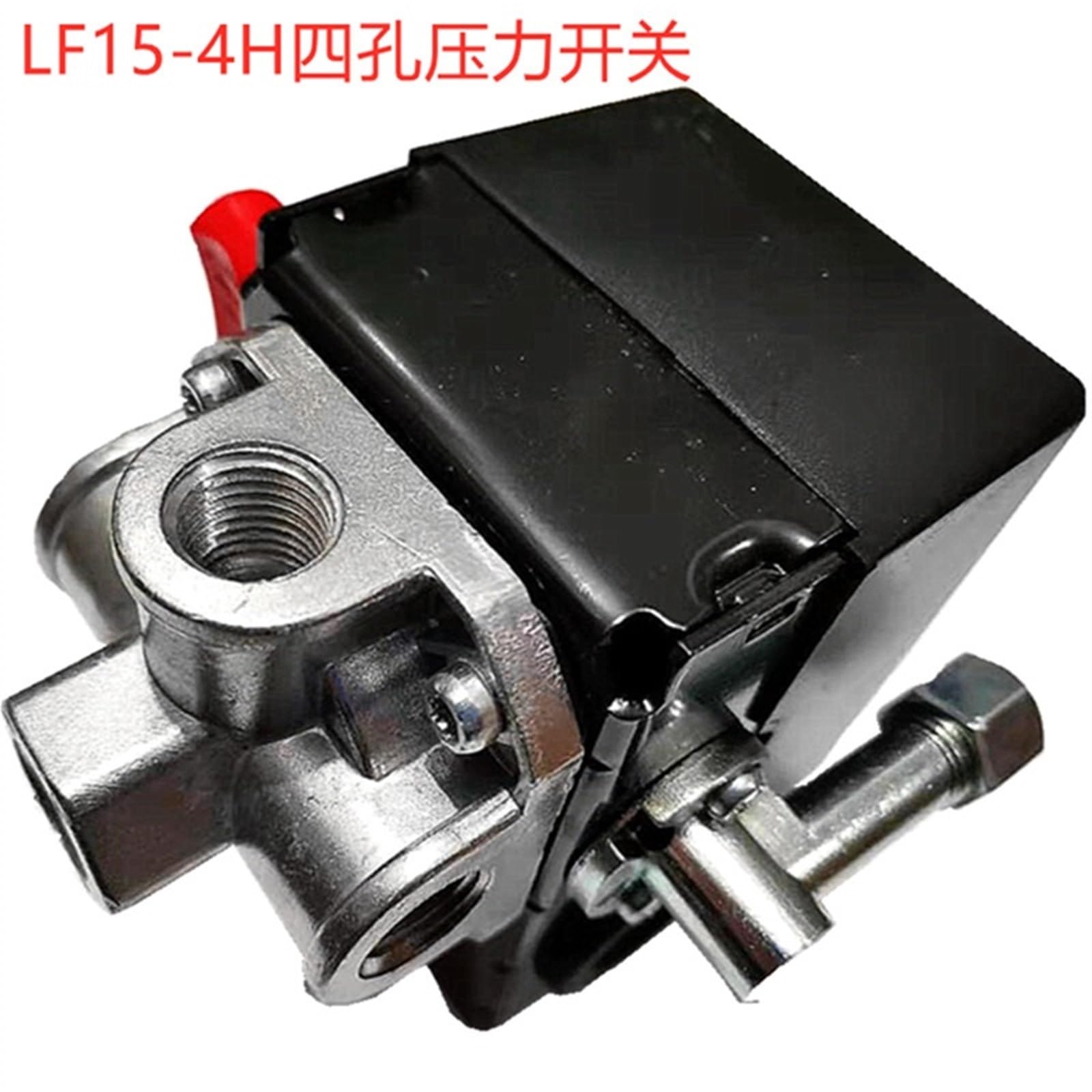 230V/240V 71-170 Psi sprężarka powietrza z wyłącznikiem ciśnieniowym, regulowana pompa sterująca z zaworem rozładowczym, 1-4 otwory, 1/4 NPT LF15 (LF15-1 otwór, 9-12 kg)