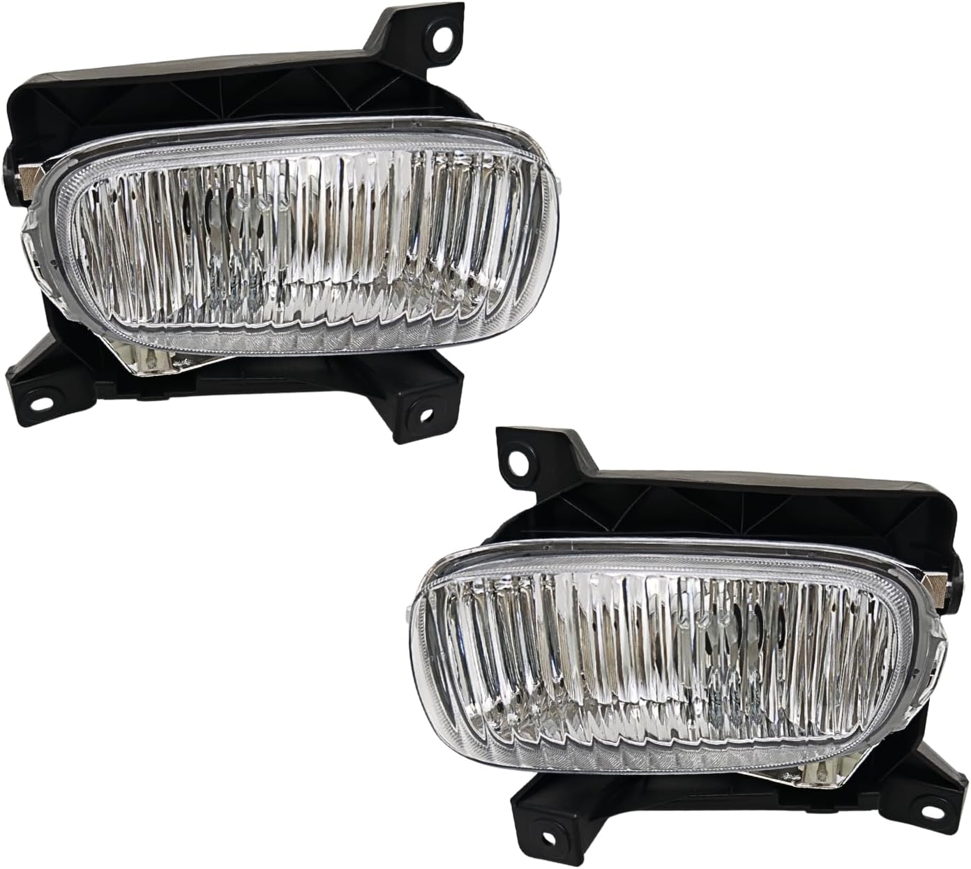 Fog LightsCompatible with 2000-2006 Tundra Clear Lens Pair Driver Side & Passenger Side