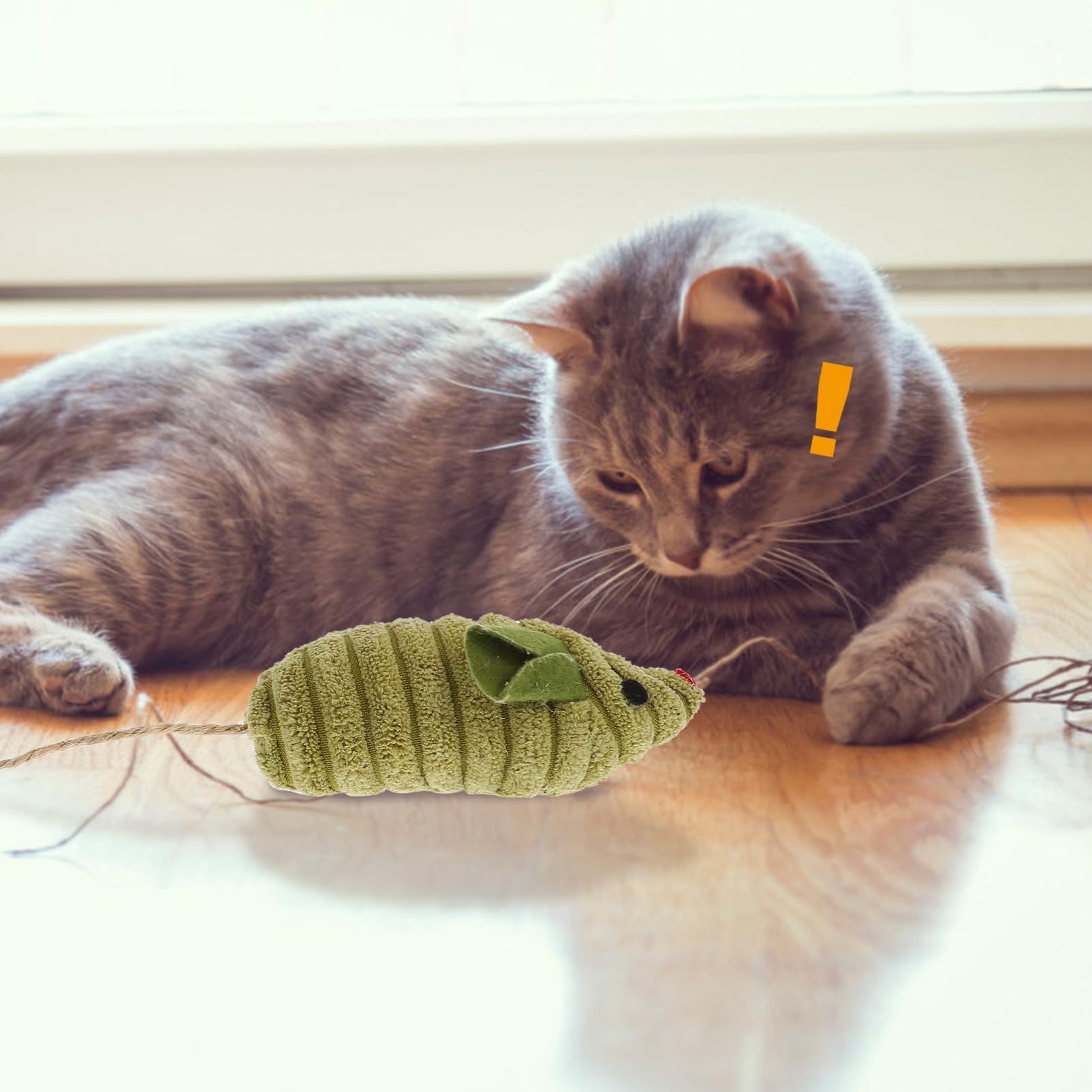 POPETPOP 15pièces Jouet Peluche pour Chat De Jouets Souris avec Herbe à Chat pour Mâcher