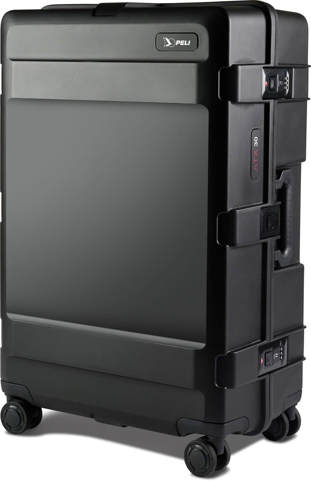 PELI ATX 30 Cabin Protective Suitcase - Premium Hard Luggage, Heavy Duty & Waterproof, 90L, Black