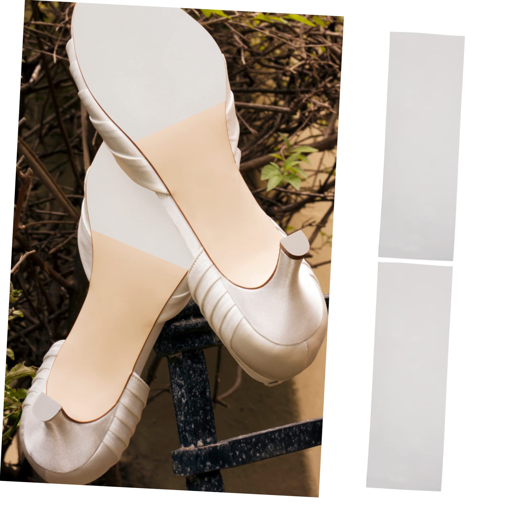 4rollen Anti-rutsch Schuhsohlen Aufkleber Für High Heels Transparentes Selbstklebend Langlebig Individuell Zuschneidbar Für Schutz Und Komfort