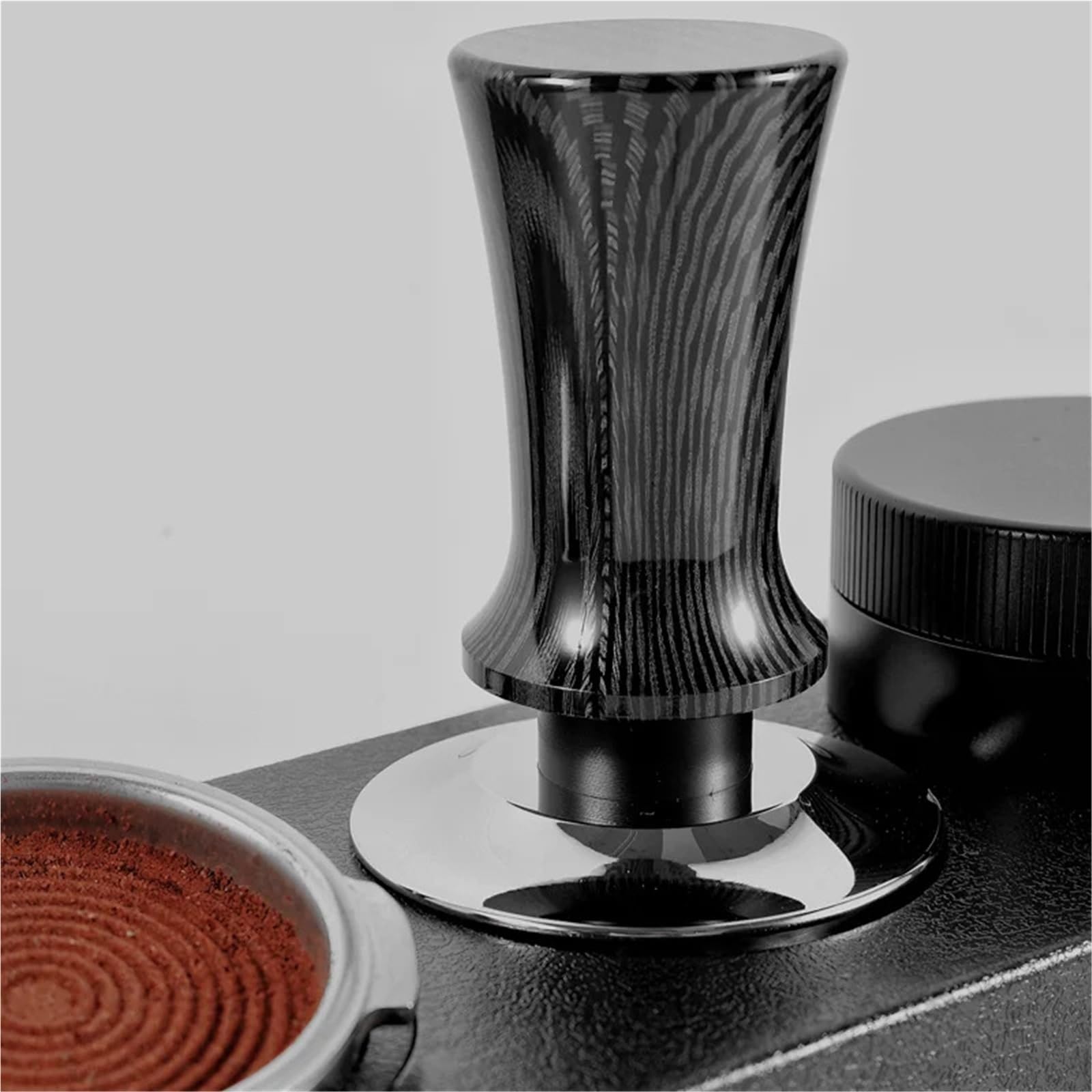 Compatible con BEARR Espresso Coffee Tamper Profundidad ajustable calibrada(53MM Flat)