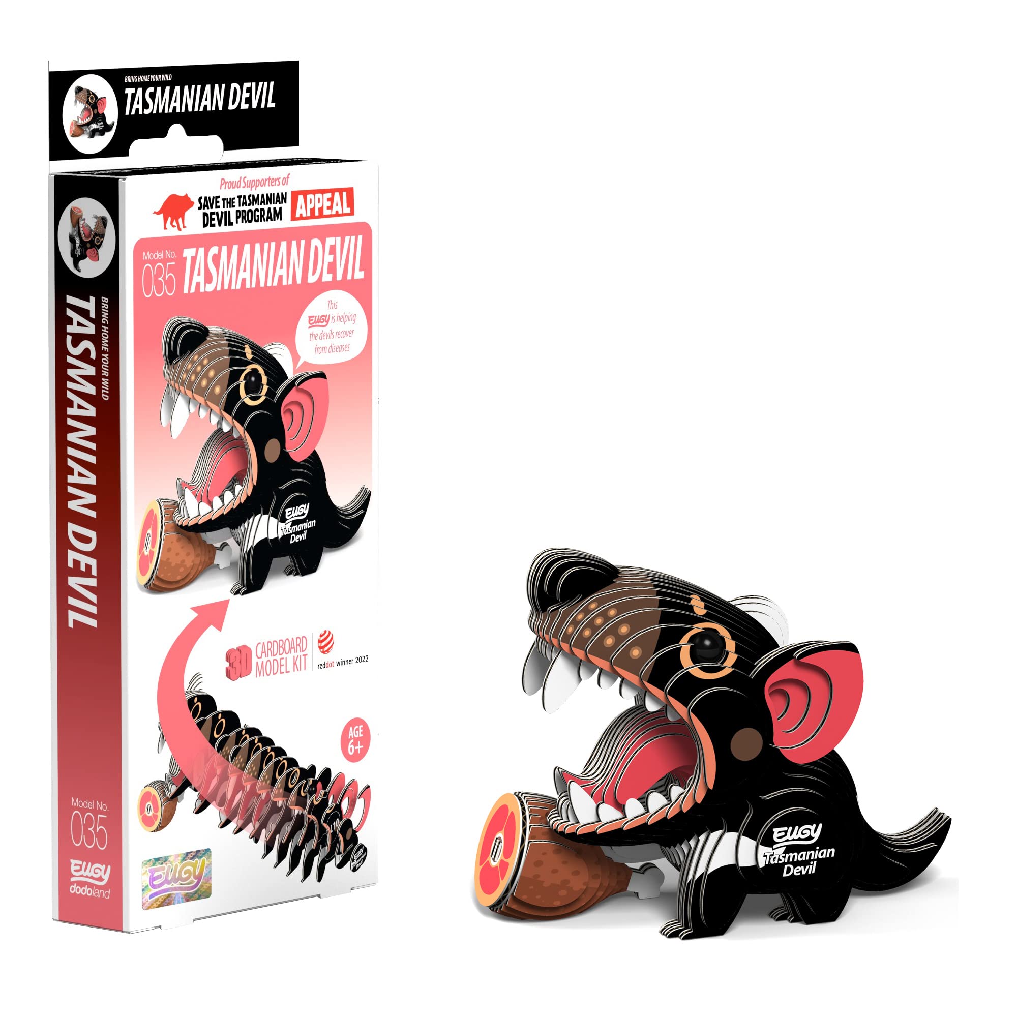 EUGY 3D Tasmanian Devil Craft Kit