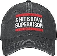 Vista 22 de Shit Show Supervisor Hat para mujer, gorra de béisbol vintage