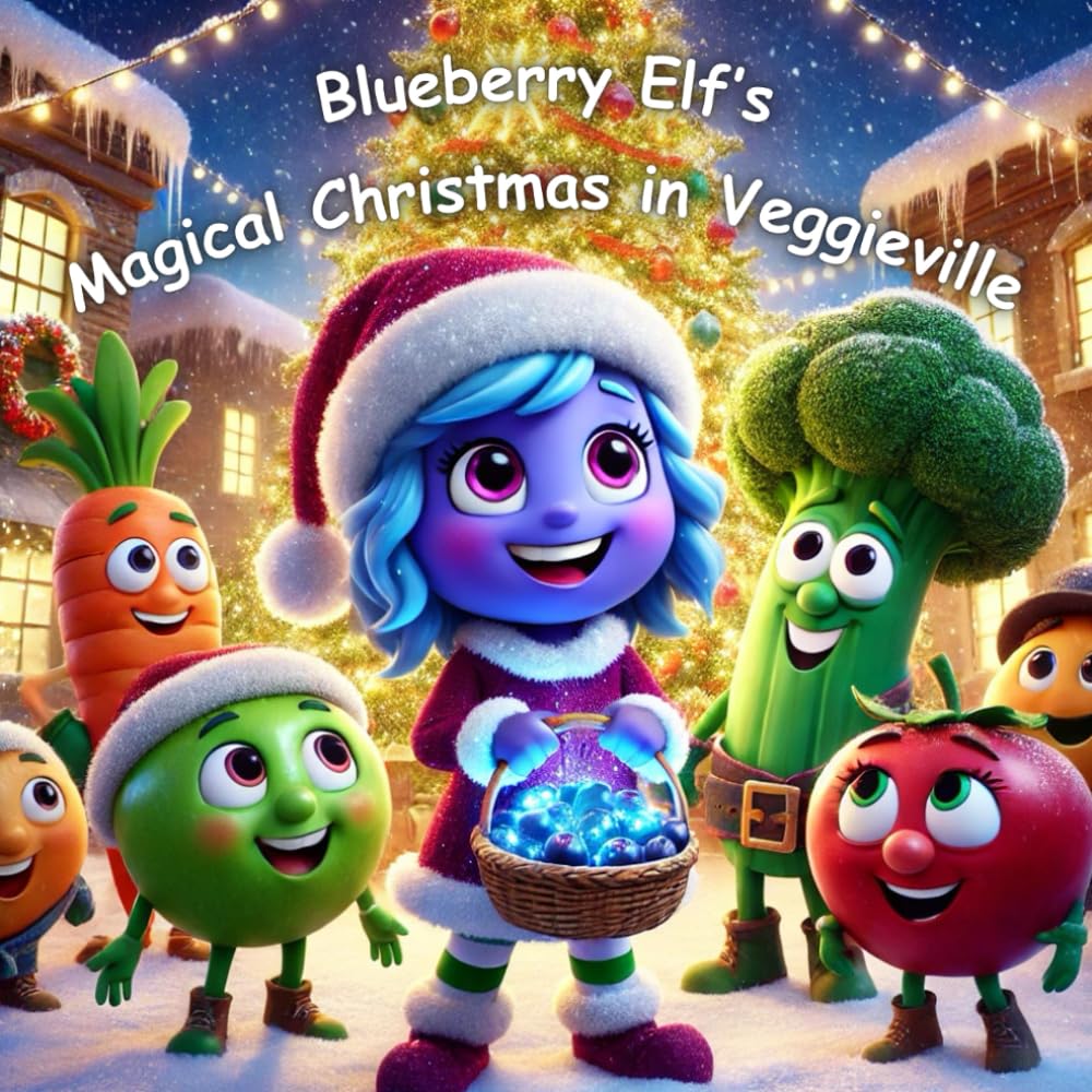 Blueberry Elf’s Magical Christmas in Veggieville: A Heartwarming Tale of Friendship, Festive Cheer, and Helping Even the Pickiest Eaters Stay Healthy! (Inspire Picky Eaters)