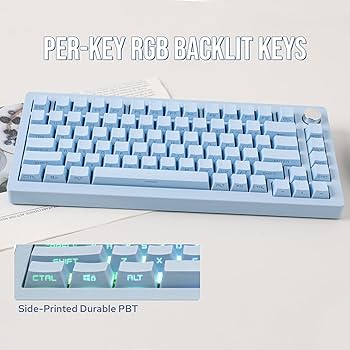 EPOMAKER Tide75 ワイヤレスゲーミングキーボード 75% Amazon.com: EPOMAKER Tide75 QMK/VIA Wireless 75% Aluminum