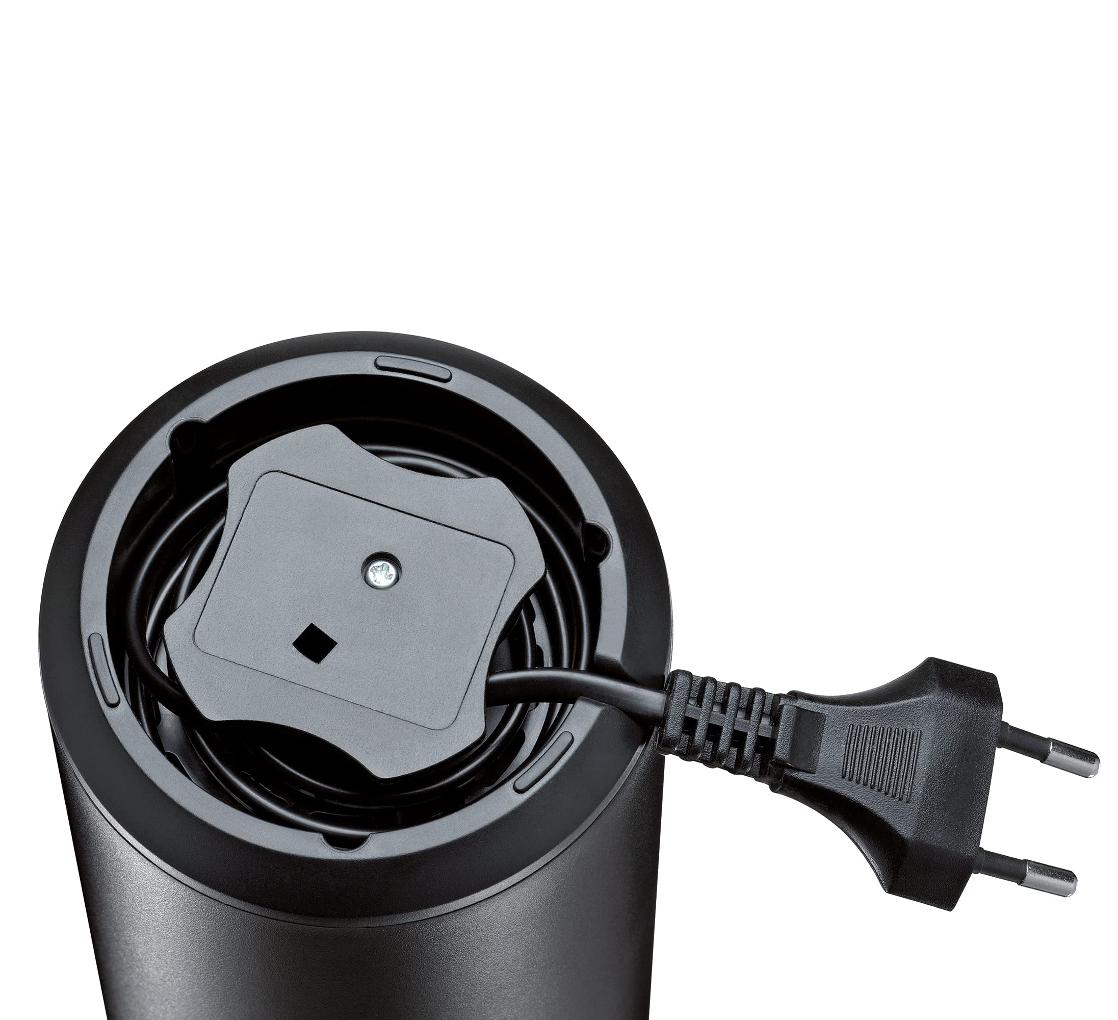 Cilio Elektryczny młynek do kawy i młynek do przypraw EXCELSA, pojemność ok. 40 g, wys. : 19,5 cm, zmienny stopień mielenia, najdelikatniejsza ziarnistość w zaledwie 15 sek., do kawy, przypraw, orzechów, cukru pudru i wielu innych