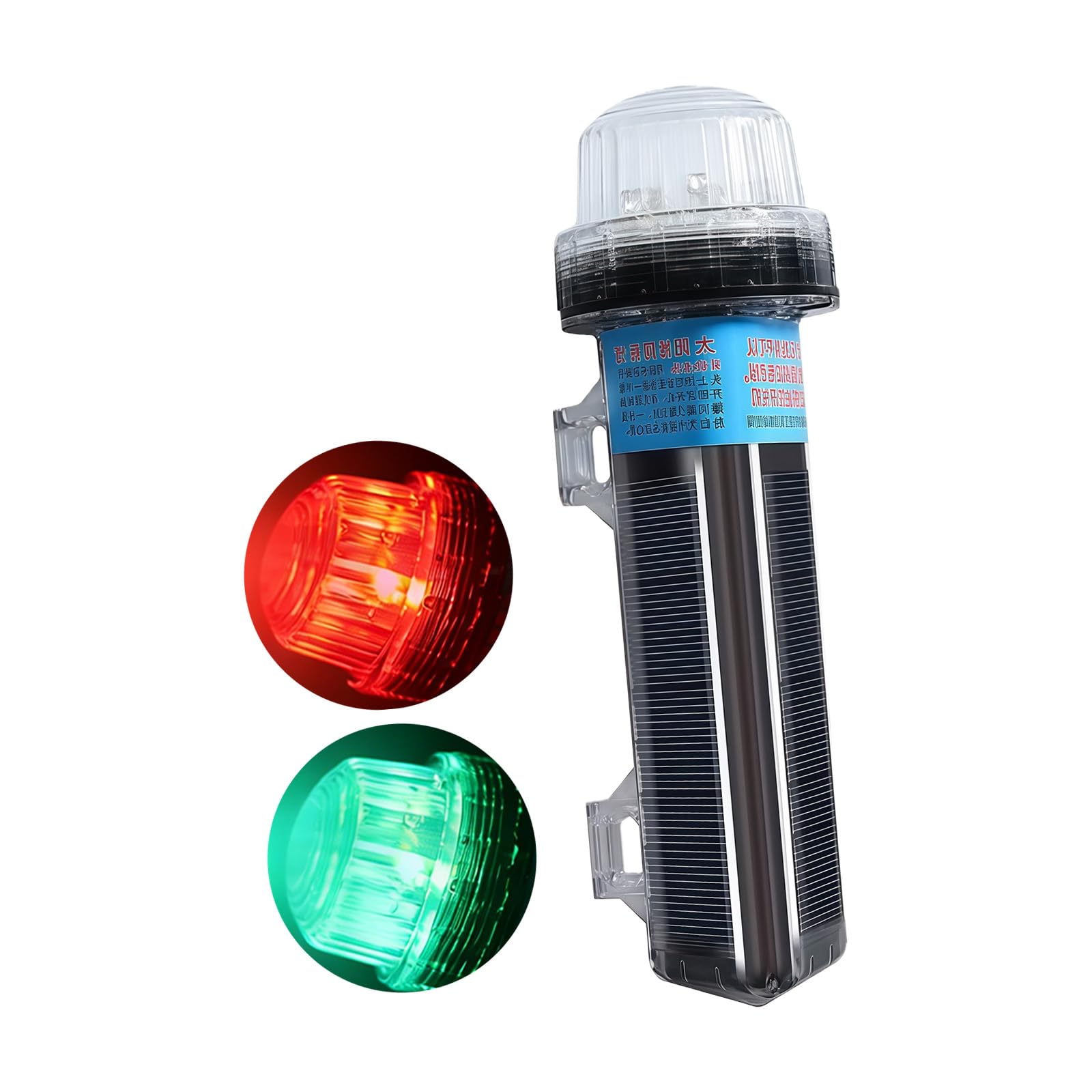 Lampada di segnalazione marina LED colorata con batteria a lunga durata e design impermeabile per la pesca impermeabile luce di posizione barca
