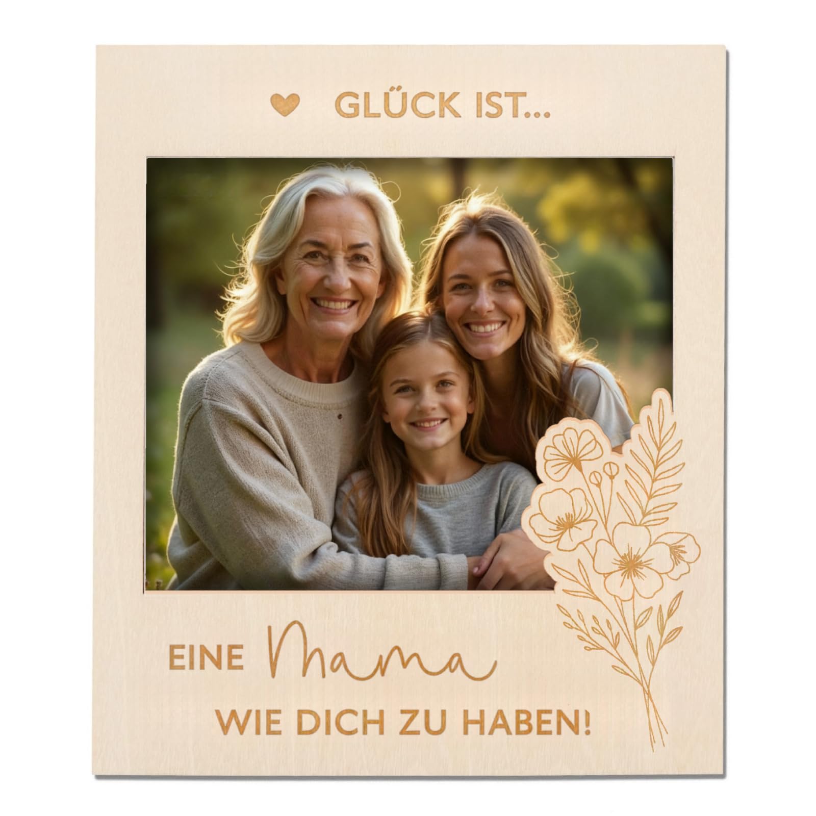 Generisch Geschenk für Mama - Geburtstagsgeschenk Magnetischer Bilderrahmen für Mutter, Beste Weihnachtsgeschenke Muttertagsgeschenke für Mama von Tochter Sohn