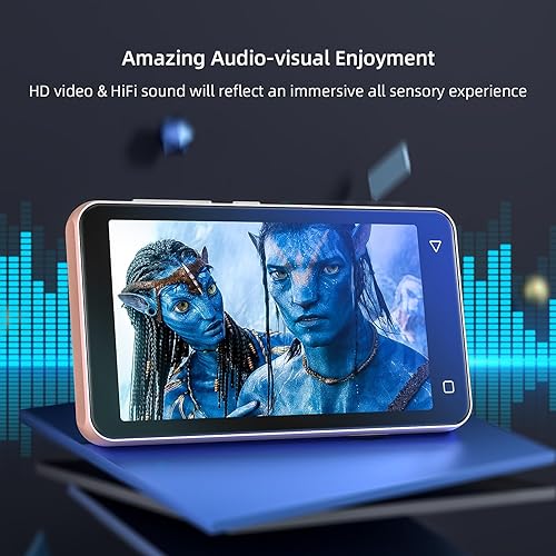 Miniatura 4 de Reproductor MP3 de 80 GB con Bluetooth y WiFi, reproductor MP3 MP4 con Spotify, Spotify Kids, reproductor de música de 4 pulgadas con Pandora,