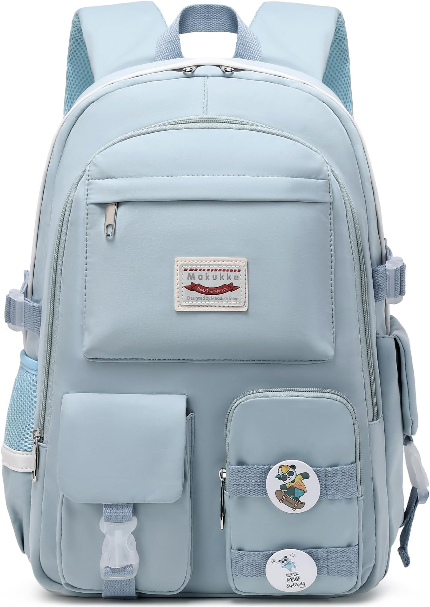 Rucksack Damen - Schulrucksack Mdchen Teenager, Cute Anime Bookbag Frauen Casual Daypack Anti-Theft Ruckscke fr Universitt Reisen Freizeit Arbeit