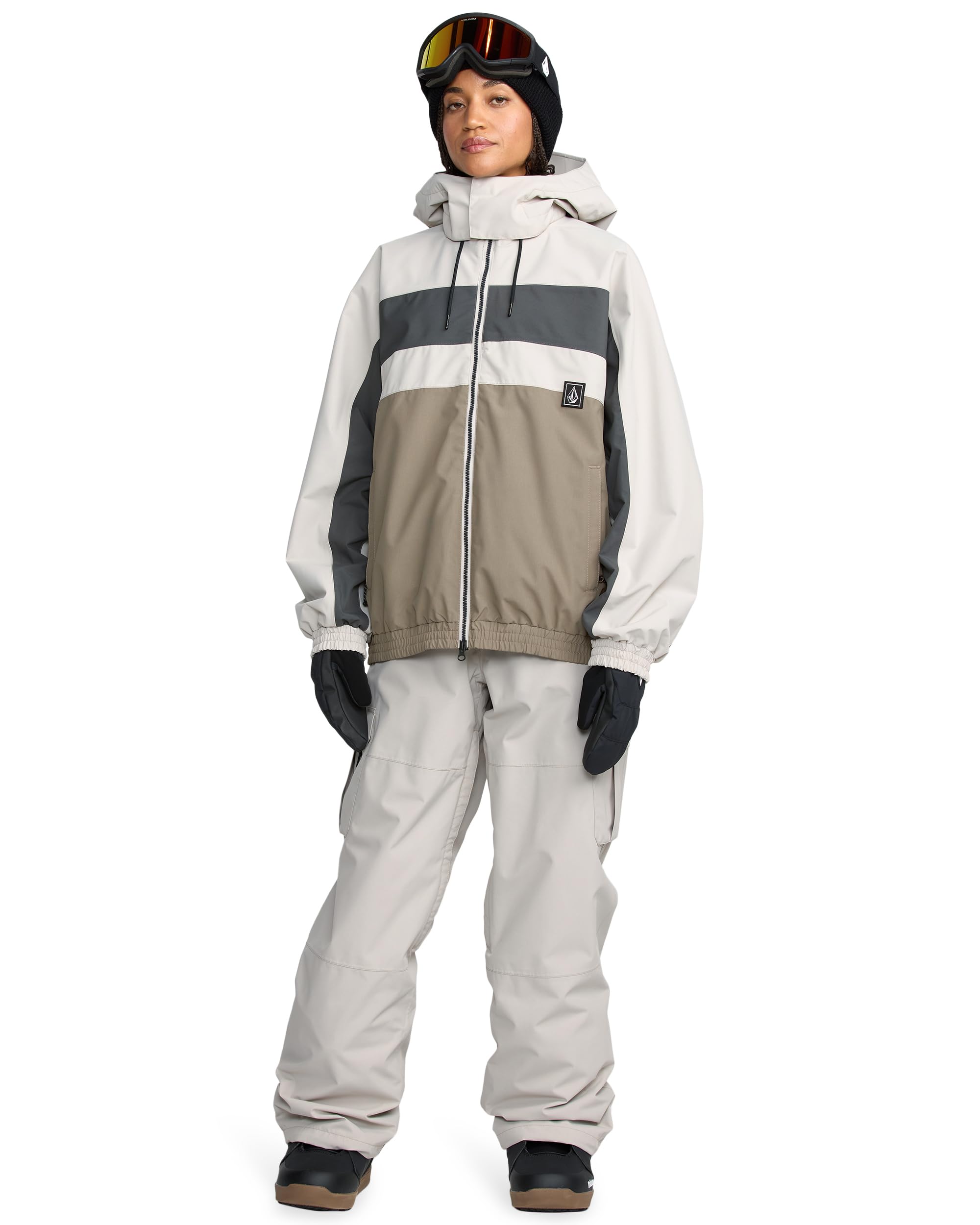 Volcom Damen Dlm Gore-tex Snowboard Jacket – Athlete Collab W/Desiree Melancon Jacke (1er Pack)