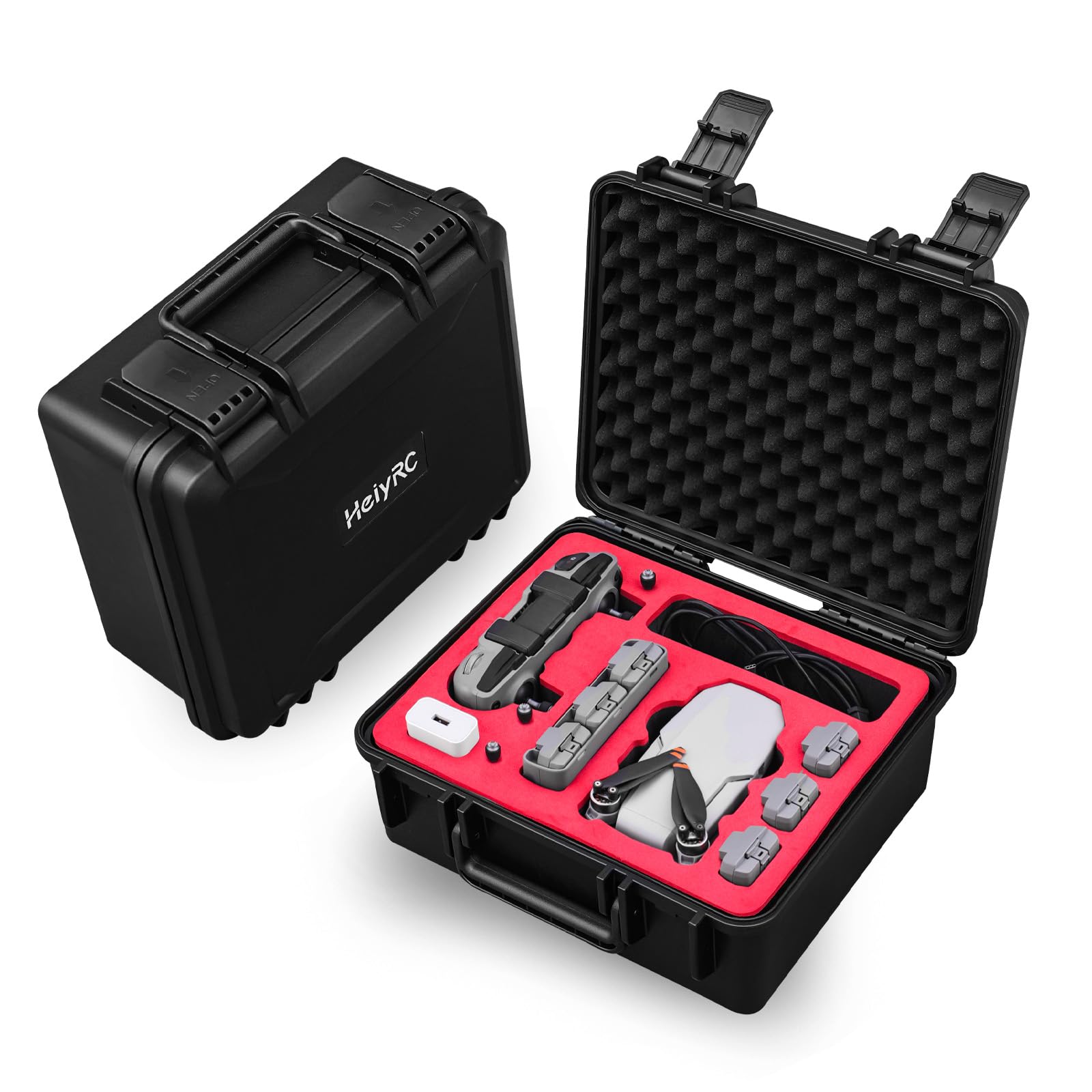 mini 2 SE 4K Case, Waterproof Carrying Hard Case Hardshell Portable Travel Box for DJI Mavic 2 SE/Mini 4K/2 Fly More Combo for Specta Drone Accessories