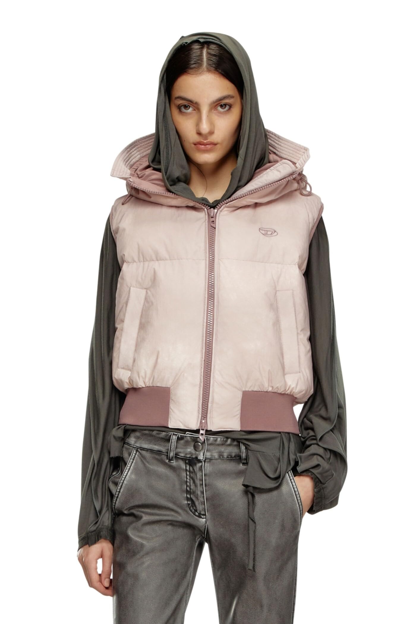 【22aw】Diesel ダウンベスト　ディーゼル　フード付き 22aw】Diesel ダウンベスト ディーゼル フード付き DIESEL