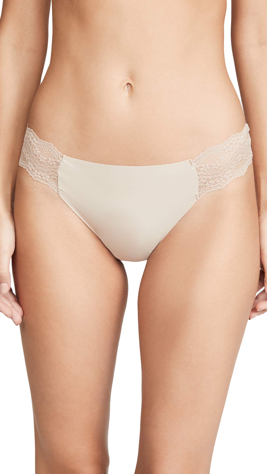 b.tempt'd Women's B.Bare Thong Panty, Au Natural, S
