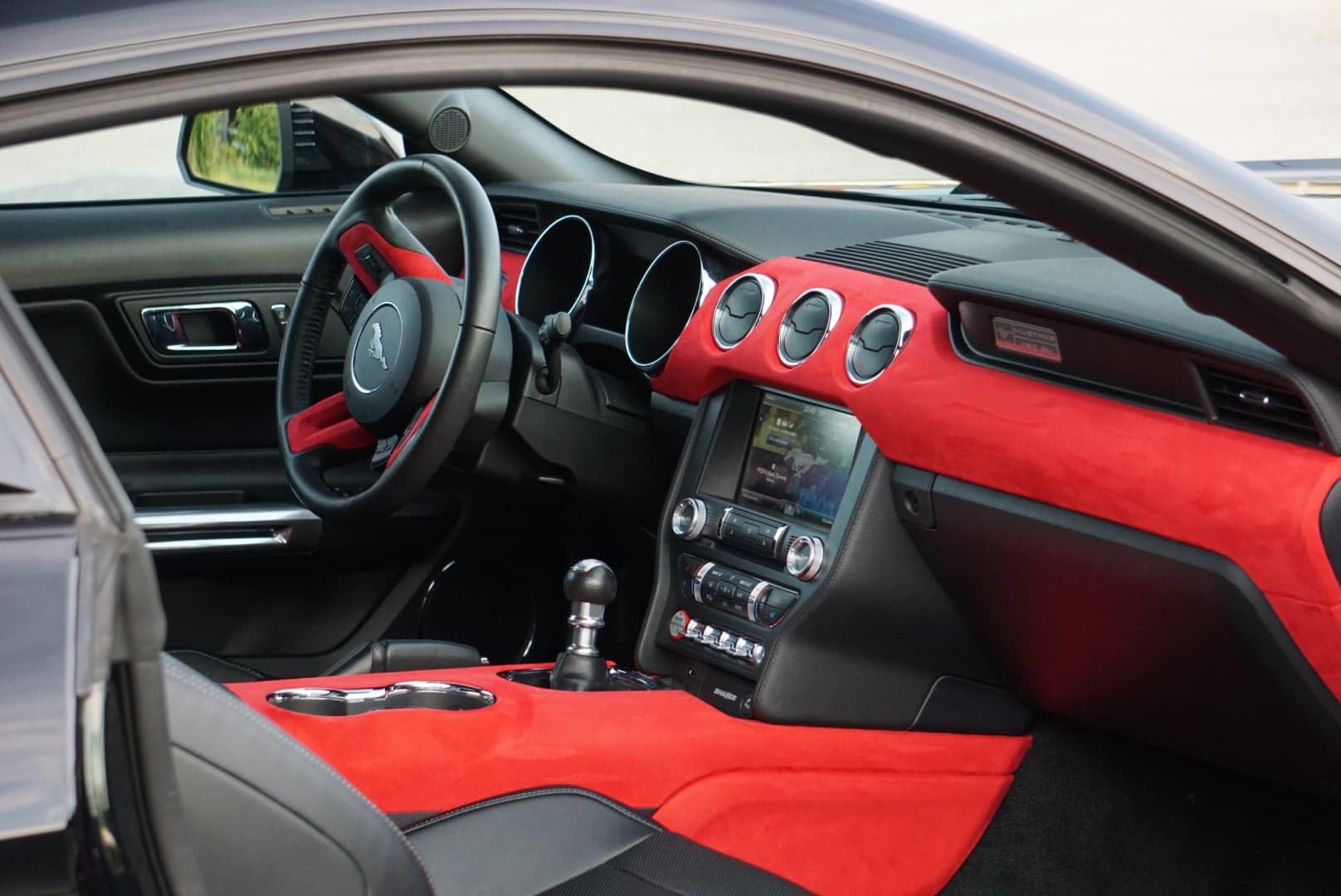 Pellicola CarWrapping Effetto Alcantara Velluto Nero Rivestimento Car