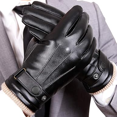 black touchscreen gloves