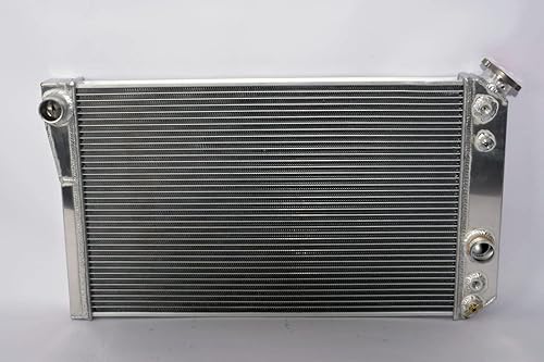 Miniatura 2 de Radiador de aluminio de 3 filas para Chevrolet Corvette 1984 1985 1986 1987 1988 1989 1990 Chevrolet Corvette bloque pequeño 5.7L V8