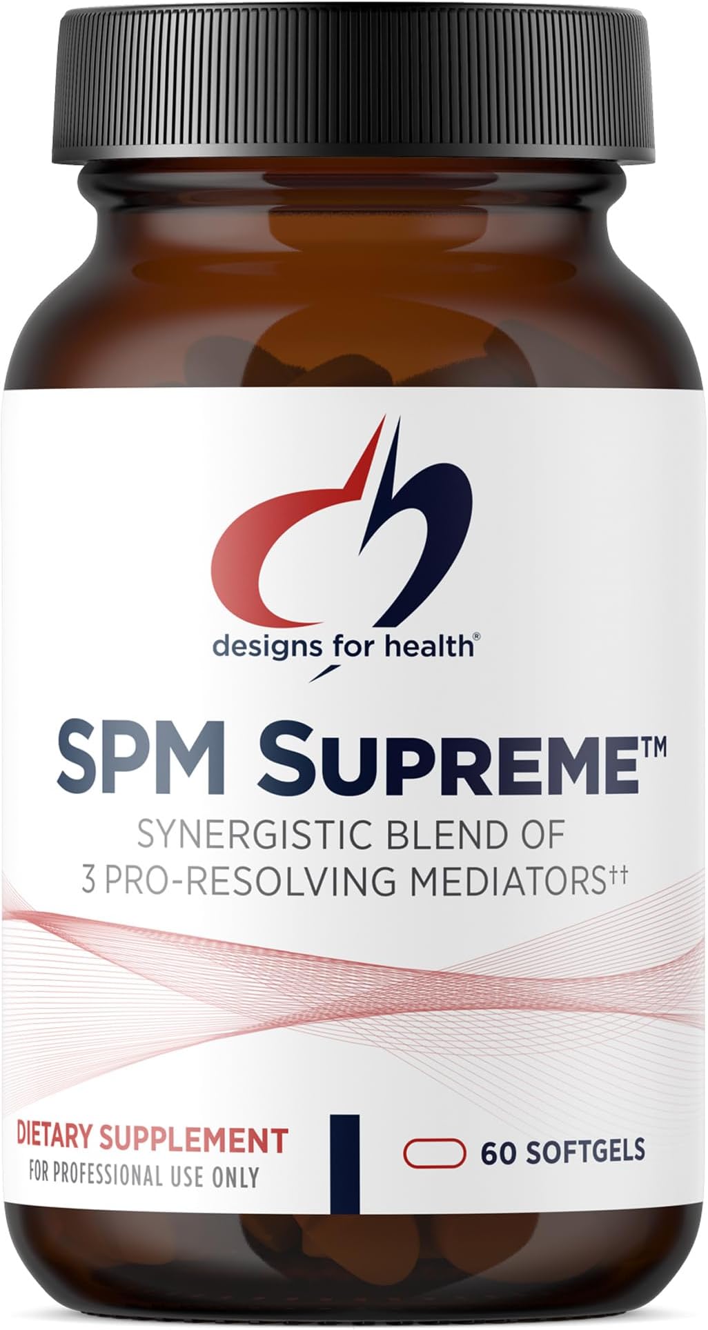 SPM Supreme (60 Softgels - 30 Day Supply) - Supplement for Immune Health & Inflammatory Response - Natural Supplement with Omega 3 Fish Oil, DHA & EPA - by Designs for Health