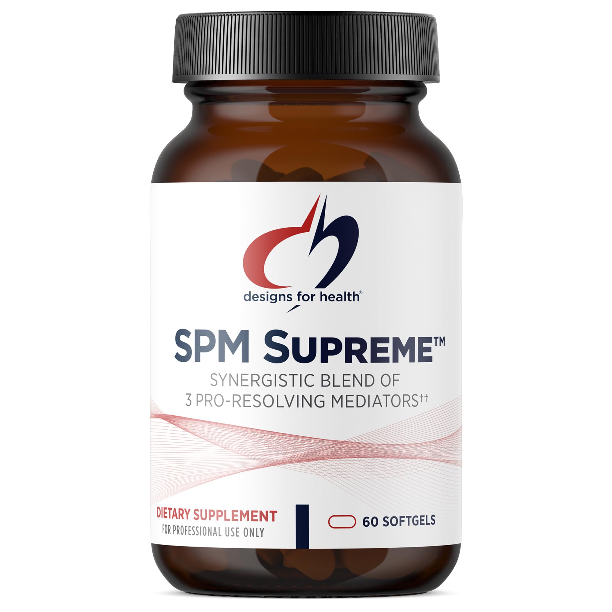 SPM Supreme (60 Softgels - 30 Day Supply) - Supplement for Immune Health & Inflammatory Response - Natural Supplement with Omega 3 Fish Oil, DHA & EPA - by Designs for Health