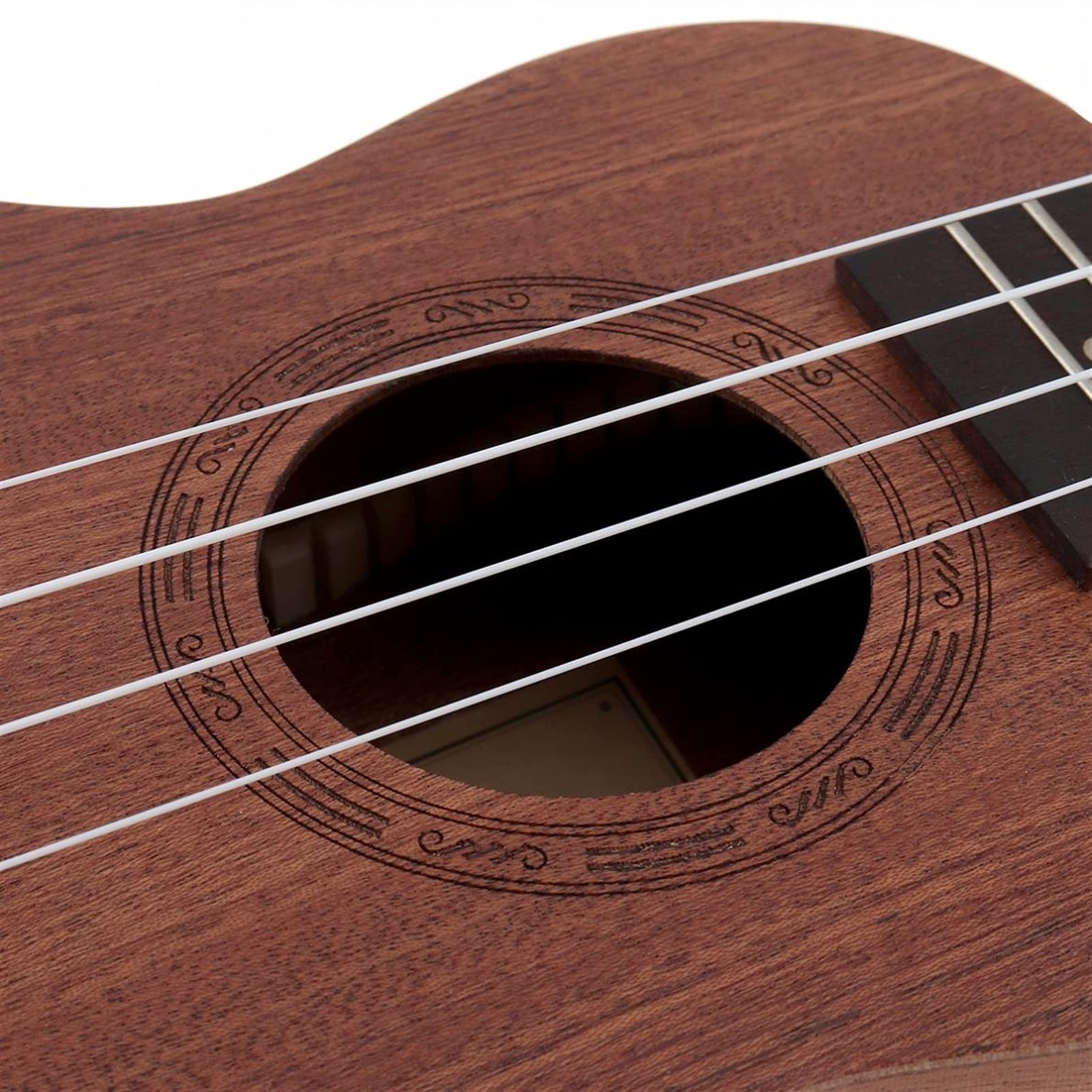 Ukulele koncertowe Początkujący Ukulele Ukulele Combo 21/23/ 26 Cal Ukulele Czarny Sopran 4 Struny Uke Hawaje Zestaw Instrumentów Muzycznych Strunowy Zestaw Zestawy+Tuner+Ciąg+Torba (Color : 26 Inch