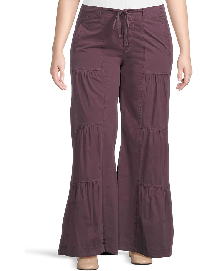 XCVI Terraced Wide Leg Pants - Main View