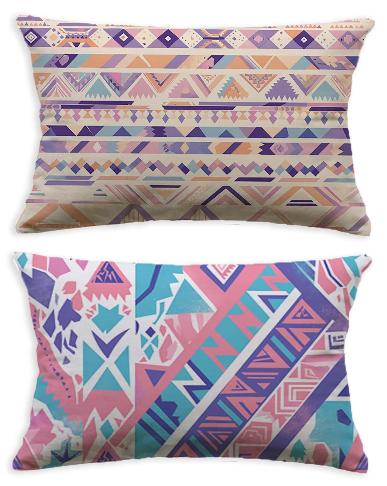 Taie oreiller 80x100 en velours pour décoration maison et grand coussin salon