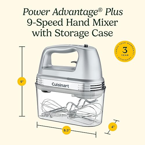 Cuisinart Power Advantage Plus Hand Mixer 9 Speed