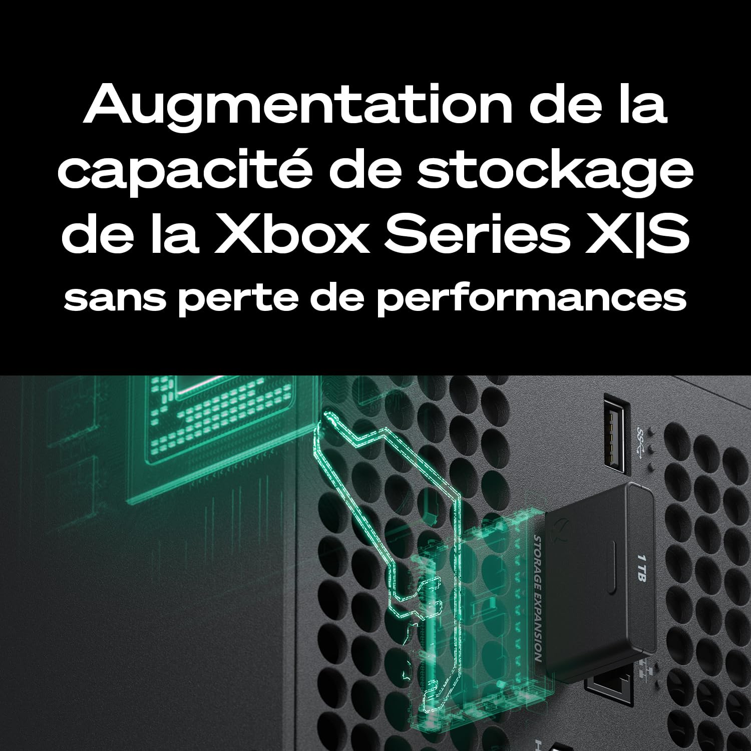 Seagate Expansion Card 2 To NVMe SSD pour Xbox Series X|S Plug and Play officiel
