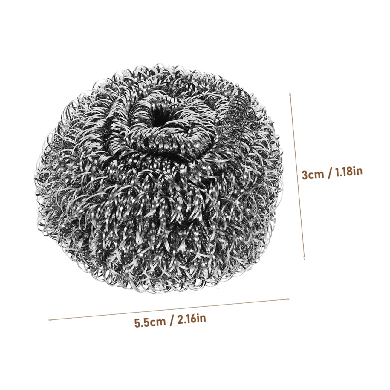 COLLBATH 12 Pcs Metal Scouring Pads Ergonomic Steel Scrubbers for Efficient Cleaning of Pots Pans Ovens Grills Durable Kitchen Cleaning Wire Pads