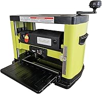 Vista 1 de 10507, 13.6 Amp - Cepilladora de grosor de mesa de 13 pulgadas, 2 cuchillas de carburo SK5 de doble cara, verde y negro
