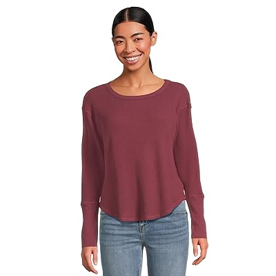 Mod o doc Long Sleeve Dropped Armhole Oversized Top Women