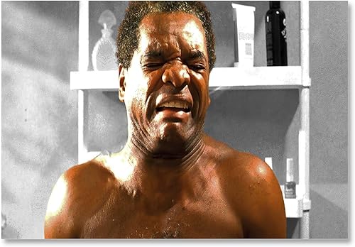 Divertido viernes clásico de película para baño, arte de pared vintage de humor y comedia, pósteres de arte retro de los años 90, póster de película