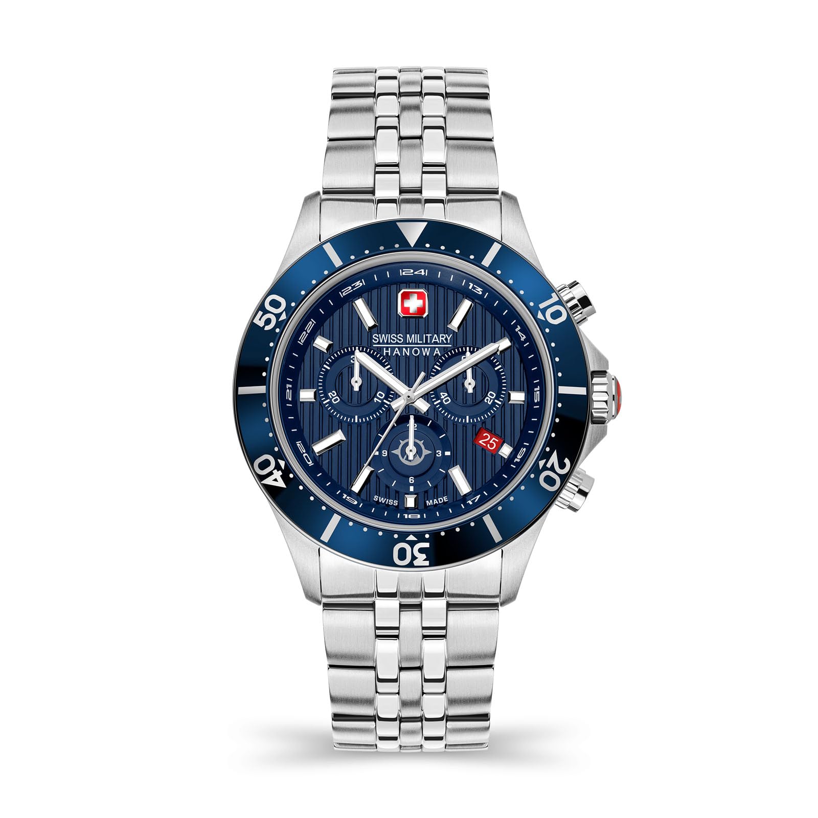 swiss military hanowa Analog Blue Dial Men's Watch-SMWGI2100703-picture-47