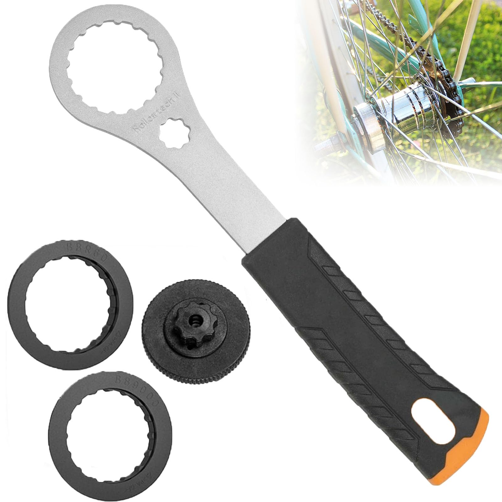 Outil Centerlock Shimano – Clé Pour Pédalier Hollowtech II, BB9000, BBR60, Avec 2 Adaptateurs