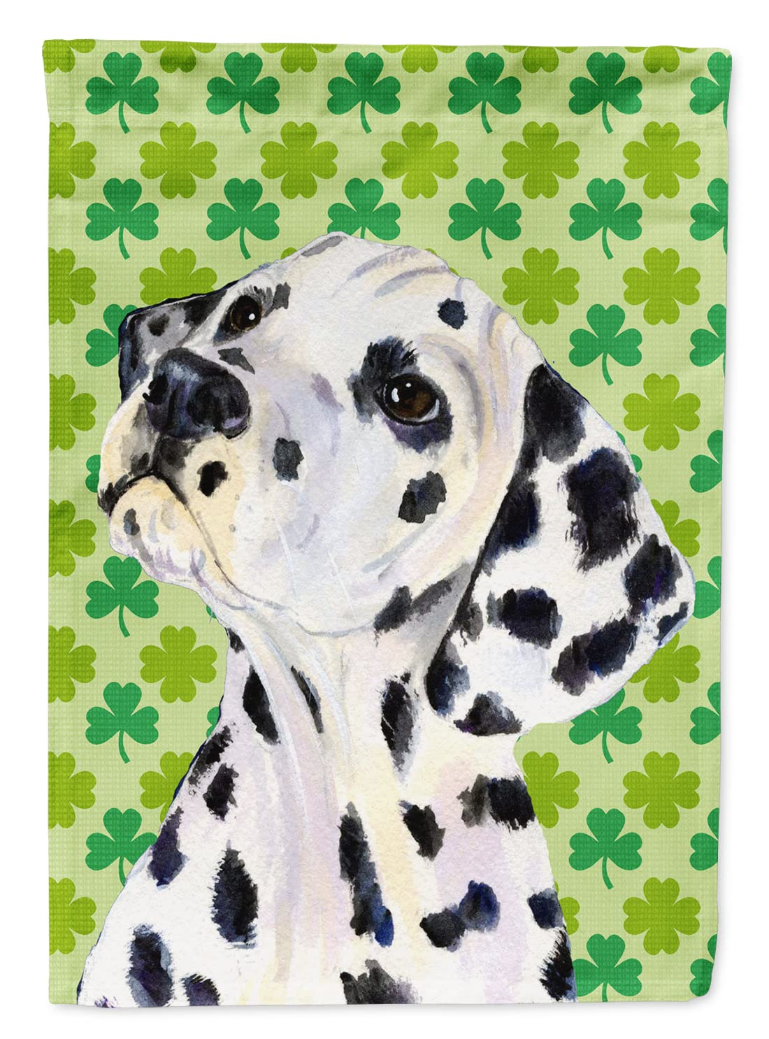 Drapeau de maison dalmatien decoration exterieure printaniere pour fete irlandaise